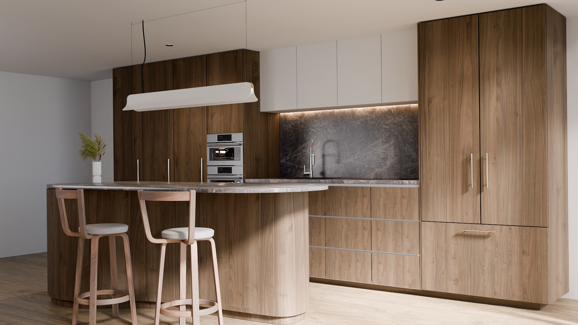TruNatur Tropic Walnut Woodgrain Panel - Image 7